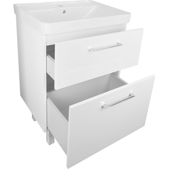 Тумба напольная с раковиной Azario Ника 60H 60 см CS00082788 - 4 Тумба напольная с раковиной Azario Ника 60H 60 см CS00082788 фото 4