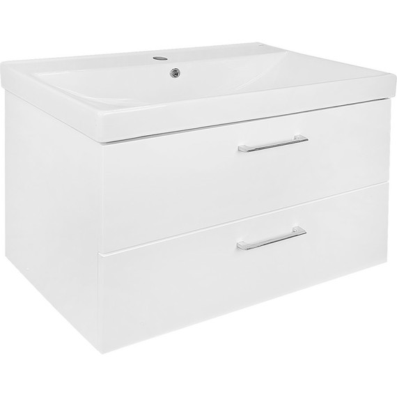 Тумба подвесная с раковиной Azario Ника 80 см CS00091369 - 2 Тумба подвесная с раковиной Azario Ника 80 см CS00091369 фото 2