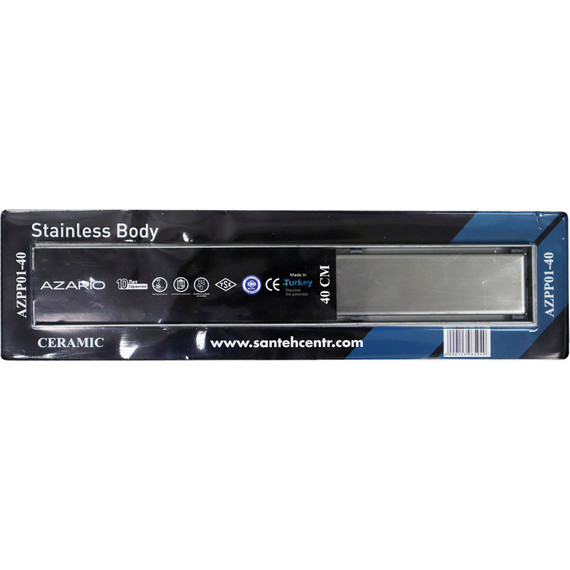 Трап Azario AZPP01-40 см Ceramic (под плитку) фото 5