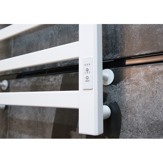 Полотенцесушитель электрический Тругор Диана Пэк сп 1 П7 400х800 мм (скрытое подключение) 00-00048291, белый - 3 Полотенцесушитель электрический Тругор Диана Пэк сп 1 П7 400х800 мм (скрытое подключение) 00-00048291, белый фото 3