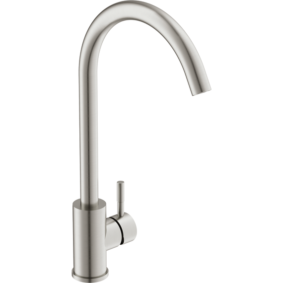 Смеситель для кухни Cersanit Como A68242, сатин фото 2