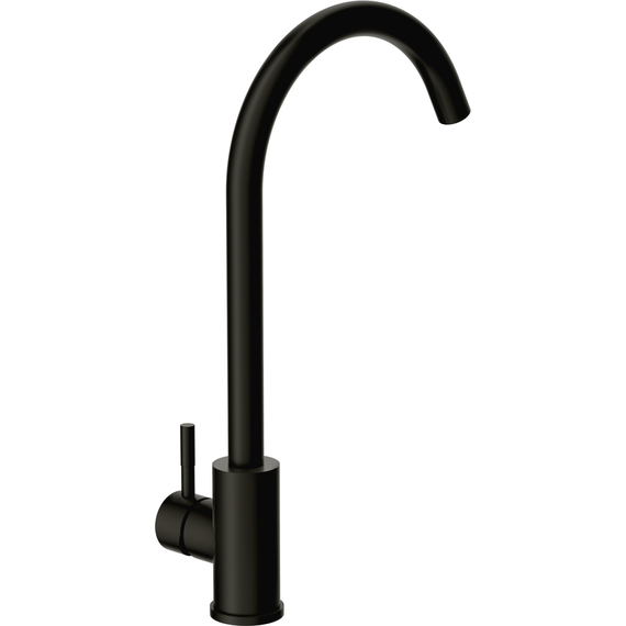 Смеситель для кухни Cersanit Como A68243, чёрный фото 5