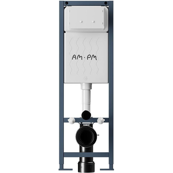 Инсталляция с подвесным унитазом комплект: Am.Pm ErgoFit FlashClean IS110101.741701 с подвесным безободковым унитазом, сиденье микролифт, кнопка смыва белая - 13 Инсталляция с подвесным унитазом комплект: Am.Pm ErgoFit FlashClean IS110101.741701 с подвесным безободковым унитазом, сиденье микролифт, кнопка смыва белая фото 13