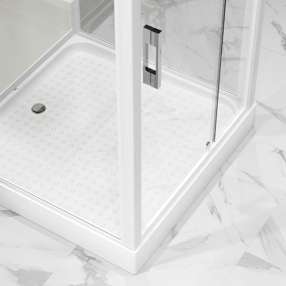 Душевая кабина Niagara Standart 90x90 см ST90/15Q/BK, белый/прозрачное - 4 Душевая кабина Niagara Standart 90x90 см ST90/15Q/BK, белый/прозрачное фото 4