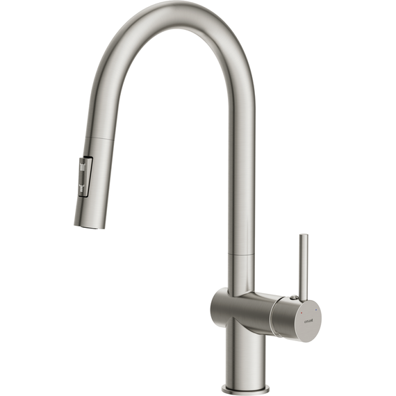 Смеситель для кухни Cersanit Brasko A68226, сатин фото 2