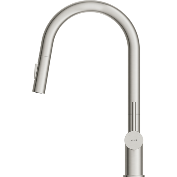Смеситель для кухни Cersanit Brasko A68226, сатин фото 6
