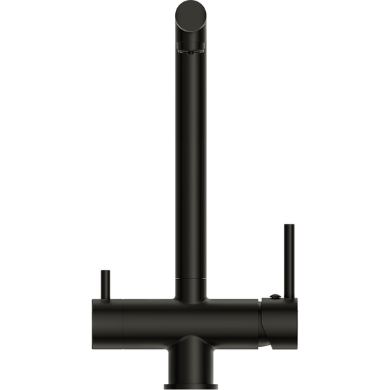 Смеситель для кухни Cersanit Crea A68223, чёрный фото 4