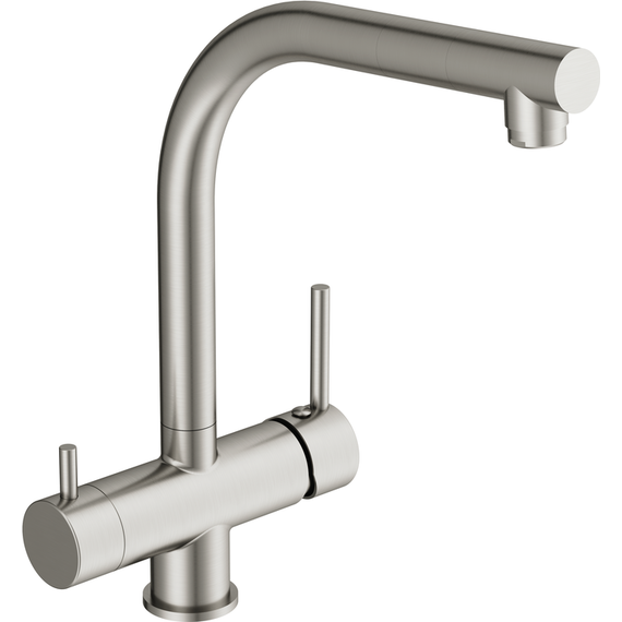 Смеситель для кухни Cersanit Crea A68224, сатин фото 2