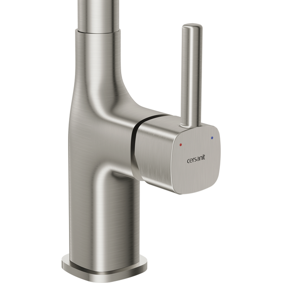 Смеситель для кухни Cersanit Elio A68260, сатин фото 3