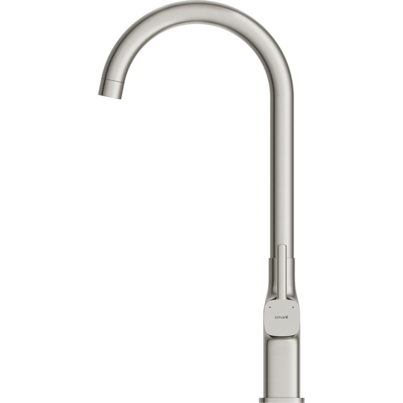 Смеситель для кухни Cersanit Elio A68260, сатин фото 6