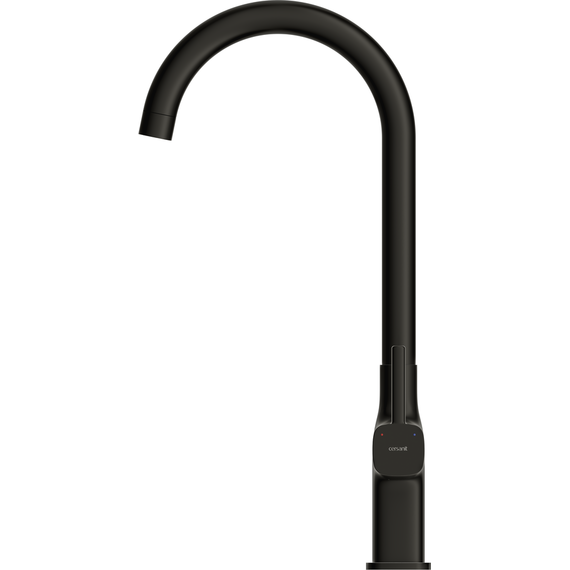 Смеситель для кухни Cersanit Elio A68261, чёрный фото 6