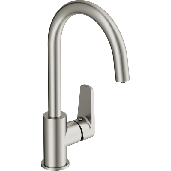 Смеситель для кухни Cersanit Moduo A68222, сатин фото 2