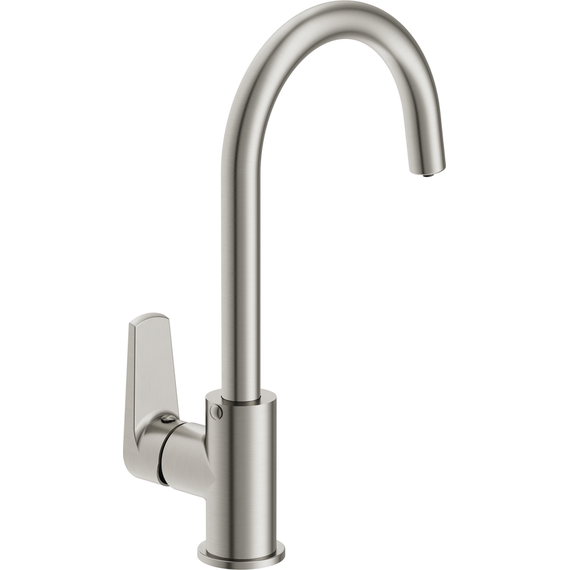 Смеситель для кухни Cersanit Moduo A68222, сатин фото 5