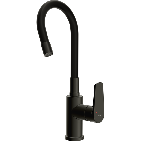 Смеситель для кухни Cersanit Moduo A68230, чёрный фото 7