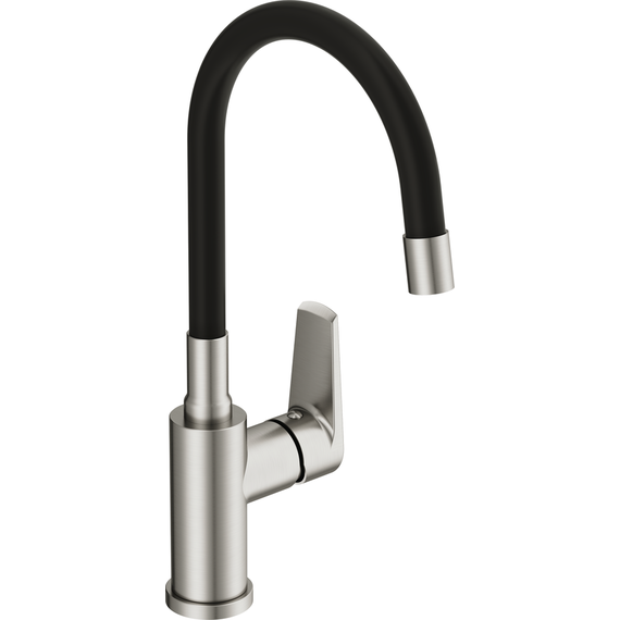 Смеситель для кухни Cersanit Moduo A68231, сатин фото 2