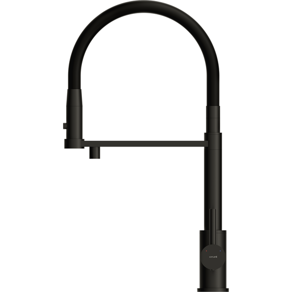 Смеситель для кухни Cersanit Zen A68250, чёрный фото 6