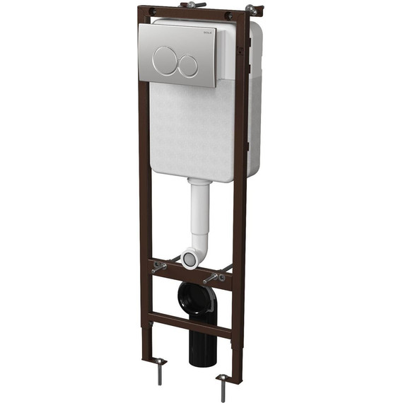 Инсталляция для подвесного унитаза Sole (узкая 360 мм) - 2 Инсталляция для подвесного унитаза Sole (узкая 360 мм) фото 2