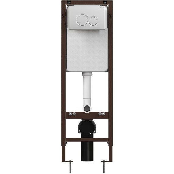 Инсталляция для подвесного унитаза Sole (узкая 360 мм) - 3 Инсталляция для подвесного унитаза Sole (узкая 360 мм) фото 3