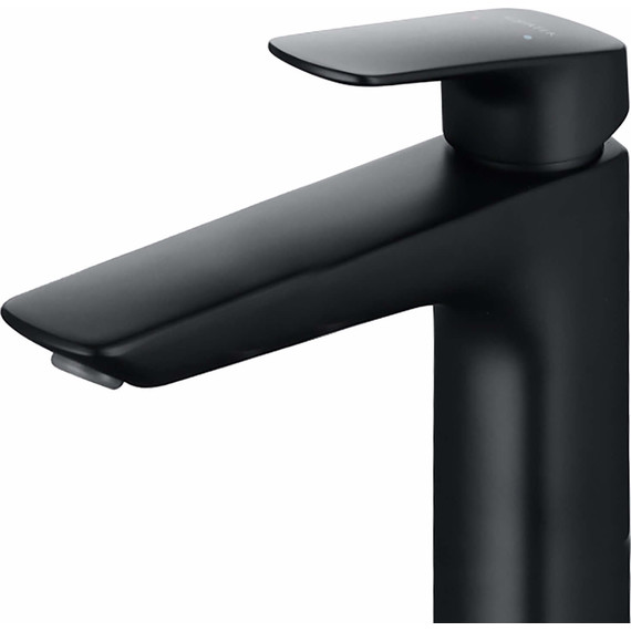 Смеситель для раковины высокий Aquatek Вега AQ1004MB, чёрный матовый, Цвет производителя: чёрный матовый - 2 Смеситель для раковины высокий Aquatek Вега AQ1004MB, чёрный матовый, Цвет производителя: чёрный матовый фото 2