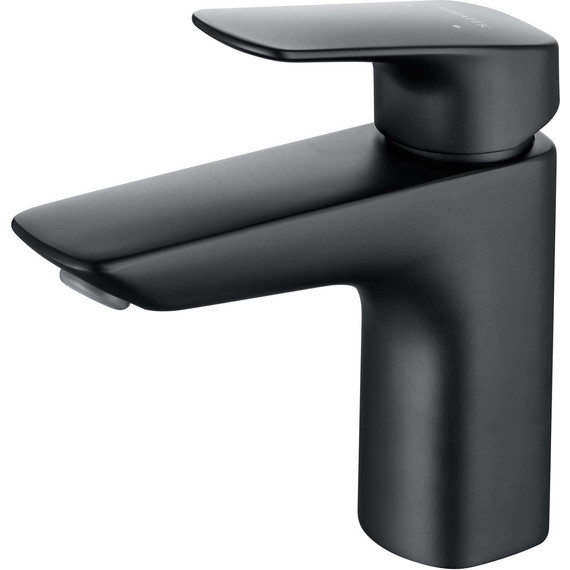 Смеситель для раковины Aquatek Вега AQ1011MB, чёрный матовый, Цвет производителя: чёрный матовый - 2 Смеситель для раковины Aquatek Вега AQ1011MB, чёрный матовый, Цвет производителя: чёрный матовый фото 2