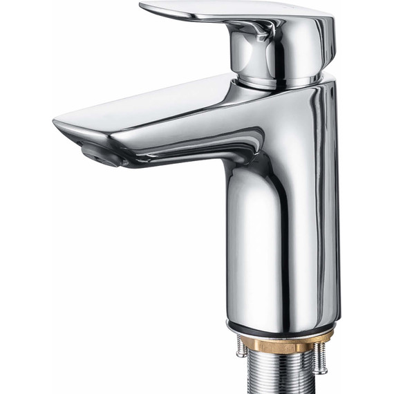 Смеситель для раковины с лейкой для биде Aquatek Вега AQ1012CR, Цвет производителя: хром фото 4