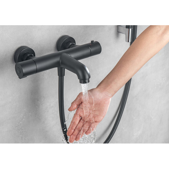 Смеситель для ванны Aquatek Вега AQ1043MB, чёрный матовый, Цвет производителя: чёрный матовый фото 6