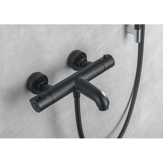 Смеситель для ванны Aquatek Вега AQ1043MB, чёрный матовый, Цвет производителя: чёрный матовый фото 7