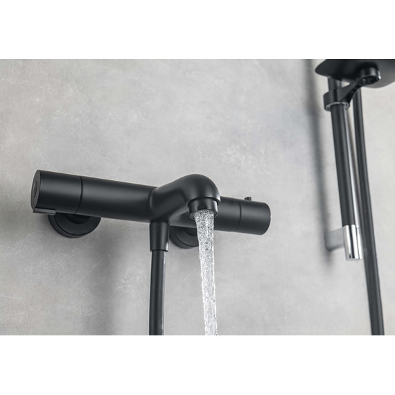 Смеситель для ванны Aquatek Вега AQ1043MB, чёрный матовый, Цвет производителя: чёрный матовый фото 12