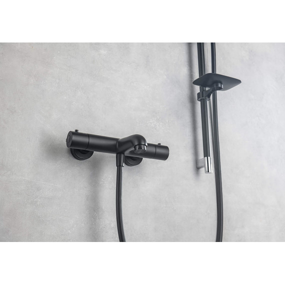 Смеситель для ванны Aquatek Вега AQ1043MB, чёрный матовый, Цвет производителя: чёрный матовый фото 13