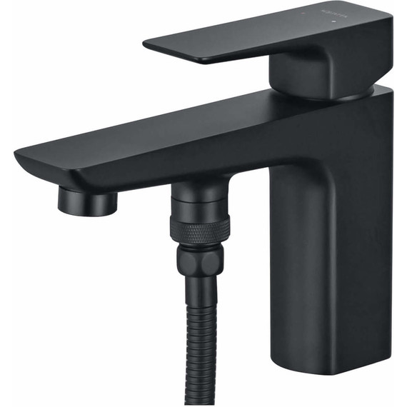 Смеситель для ванны Aquatek Вега AQ1044MB, чёрный матовый, Цвет производителя: чёрный матовый фото 3