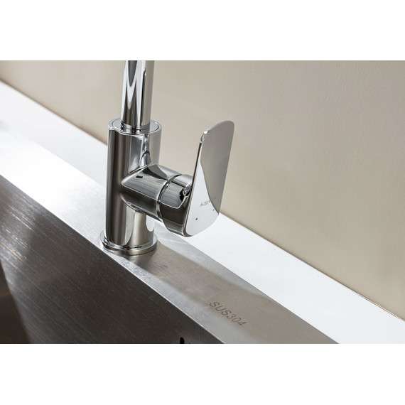 Смеситель для кухни Aquatek Вега AQ1081CR, Цвет производителя: хром фото 5