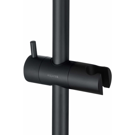 Душевая штанга Aquatek  AQ2000MB, чёрный матовый - 2 Душевая штанга Aquatek  AQ2000MB, чёрный матовый фото 2