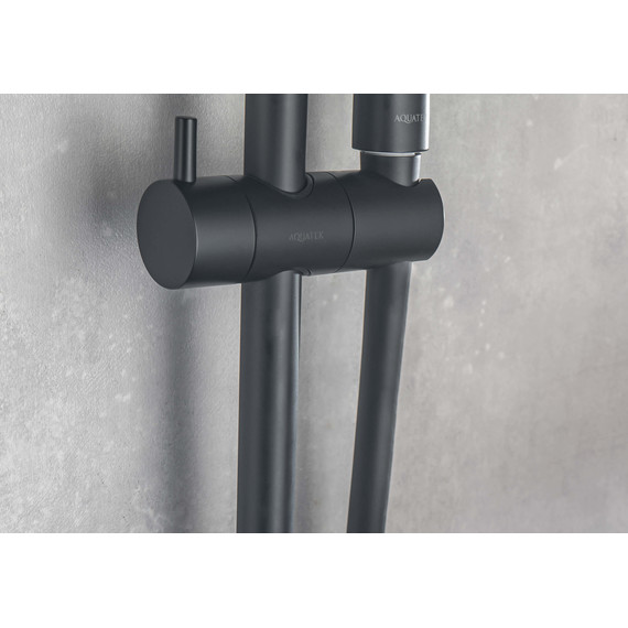 Душевой гарнитур Aquatek Вега AQ2011MB, чёрный матовый - 7 Душевой гарнитур Aquatek Вега AQ2011MB, чёрный матовый фото 7