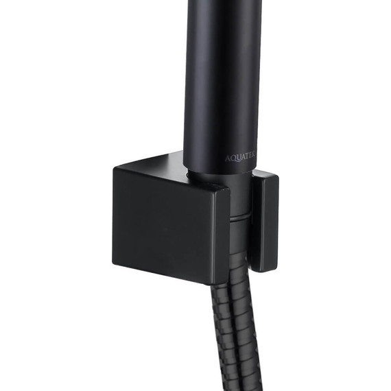 Душевой гарнитур Aquatek Вега AQ2030MB, чёрный матовый фото 2