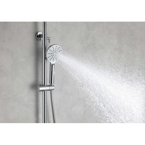 Душевая стойка Aquatek Вега AQ2040CR, Цвет производителя: хром - 14 Душевая стойка Aquatek Вега AQ2040CR, Цвет производителя: хром фото 14