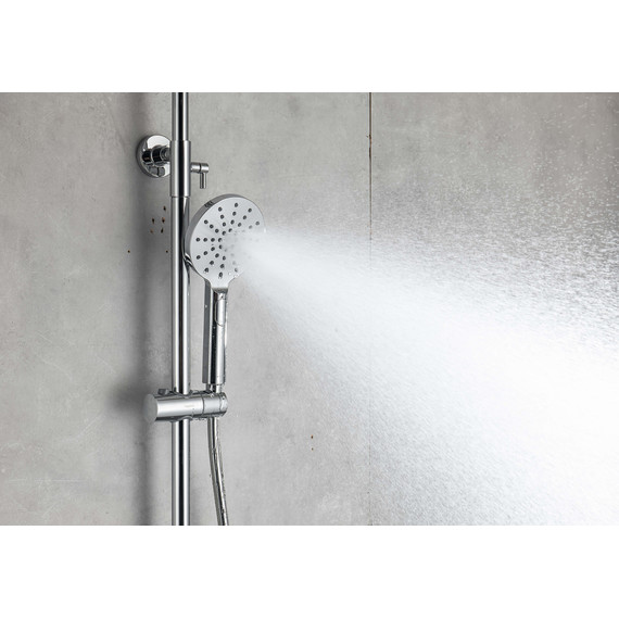 Душевая стойка Aquatek Вега AQ2040CR, Цвет производителя: хром - 15 Душевая стойка Aquatek Вега AQ2040CR, Цвет производителя: хром фото 15