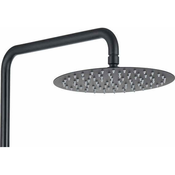 Душевая стойка Aquatek Вега AQ2040MB, чёрный матовый, Цвет производителя: чёрный матовый - 2 Душевая стойка Aquatek Вега AQ2040MB, чёрный матовый, Цвет производителя: чёрный матовый фото 2