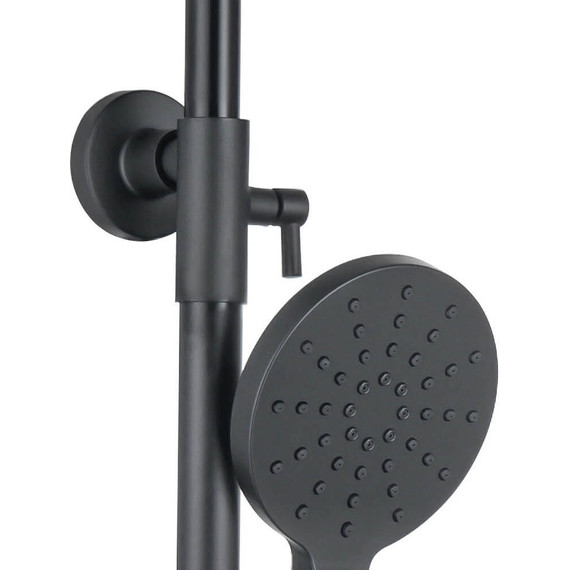 Душевая стойка Aquatek Вега AQ2060MB, чёрный матовый, Цвет производителя: чёрный матовый - 11 Душевая стойка Aquatek Вега AQ2060MB, чёрный матовый, Цвет производителя: чёрный матовый фото 11