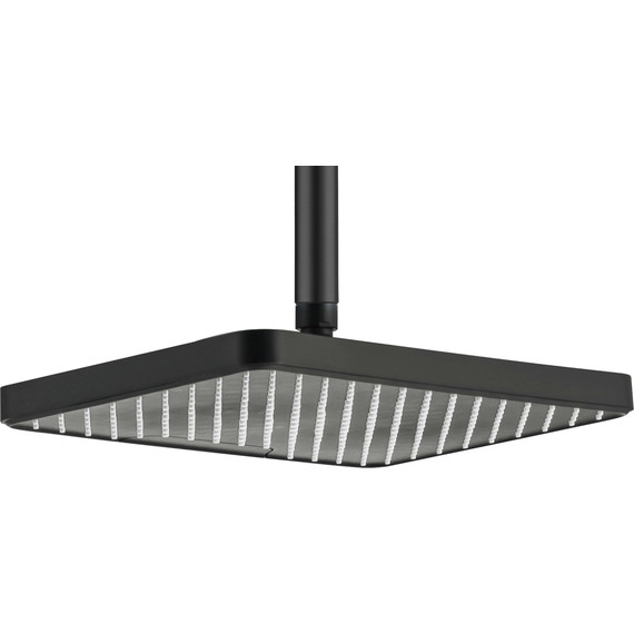 Верхний душ Aquatek  305x205 мм AQ2071MB, чёрный матовый фото 2