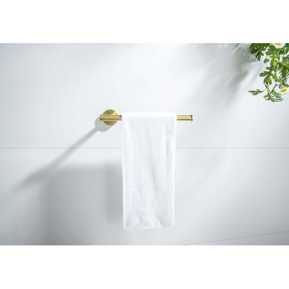 Полотенцедержатель Aquatek Оберон AQ4219BG, цвет золото шлифованное - 5 Полотенцедержатель Aquatek Оберон AQ4219BG, цвет золото шлифованное фото 5