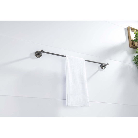 Полотенцедержатель Aquatek Бетта AQ4614BGM, цвет оружейная сталь - 2 Полотенцедержатель Aquatek Бетта AQ4614BGM, цвет оружейная сталь фото 2