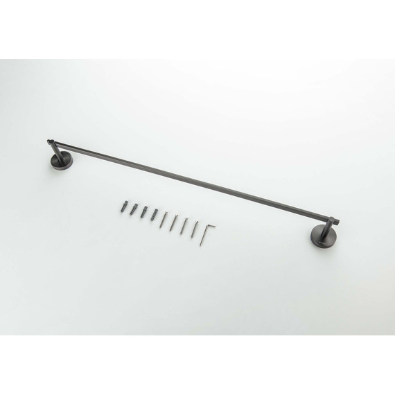 Полотенцедержатель Aquatek Бетта AQ4614BGM, цвет оружейная сталь - 3 Полотенцедержатель Aquatek Бетта AQ4614BGM, цвет оружейная сталь фото 3