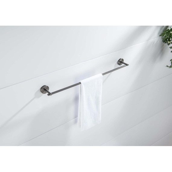 Полотенцедержатель Aquatek Бетта AQ4614BGM, цвет оружейная сталь - 5 Полотенцедержатель Aquatek Бетта AQ4614BGM, цвет оружейная сталь фото 5