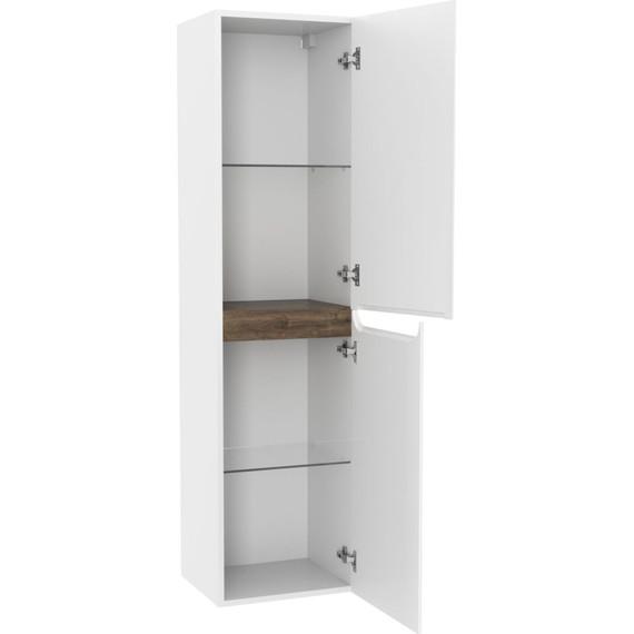 Пенал подвесной Sole Savag 40 см R, белый - 2 Пенал подвесной Sole Savag 40 см R, белый фото 2