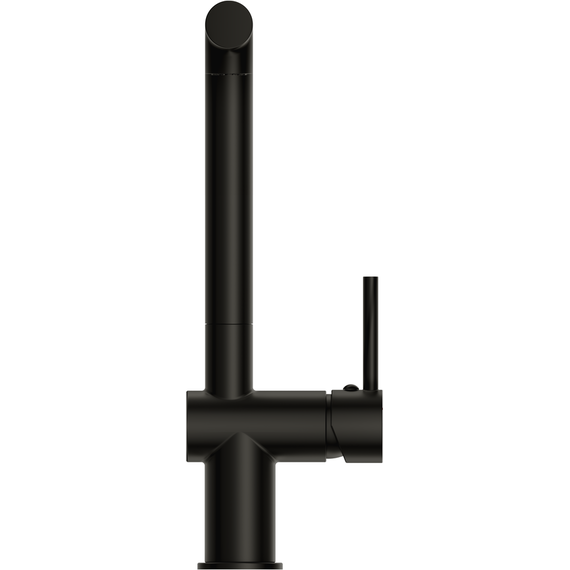 Смеситель для кухни Cersanit Flavis A68237, чёрный фото 4