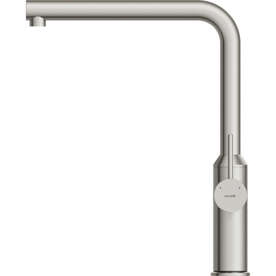 Смеситель для кухни Cersanit Flavis A68241, сатин фото 6