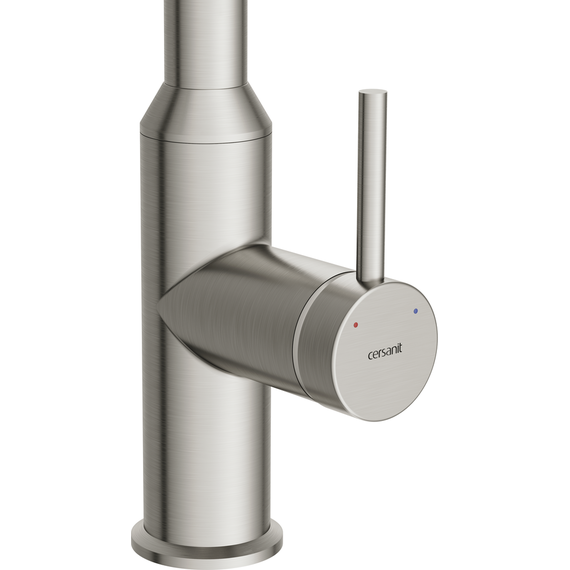 Смеситель для кухни Cersanit Flavis A68248, сатин фото 3
