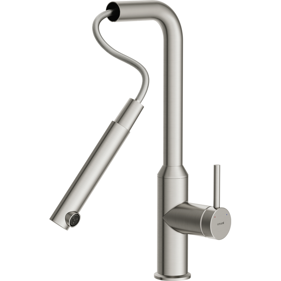 Смеситель для кухни Cersanit Flavis A68248, сатин фото 7