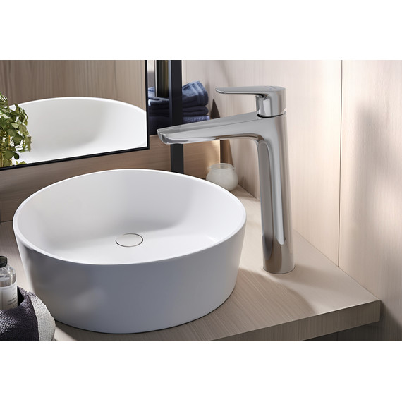 Смеситель для раковины высокий Aquatek Бетта AQ1104CR, Цвет производителя: хром фото 4