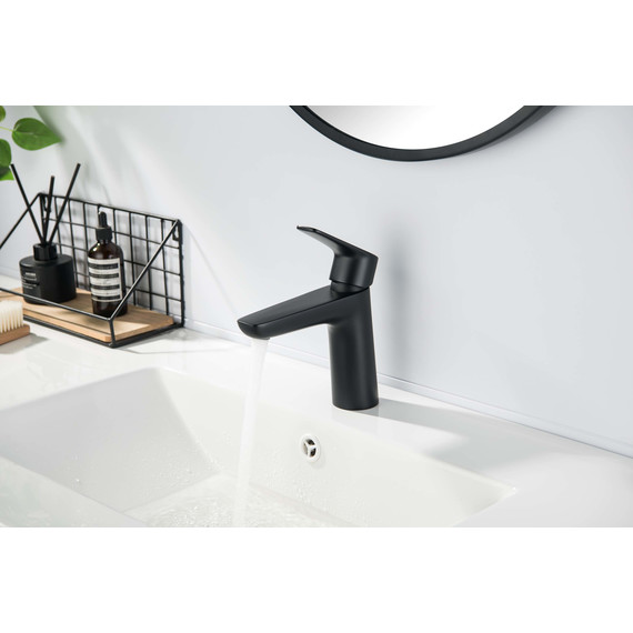 Смеситель для раковины Aquatek Бетта AQ1110MB, чёрный матовый, Цвет производителя: чёрный матовый фото 4